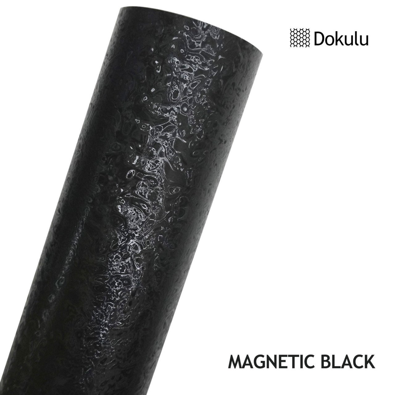 MAGNETIC BLACK DERİ GÖRÜNÜM (Dokulu) 152cm x 1m