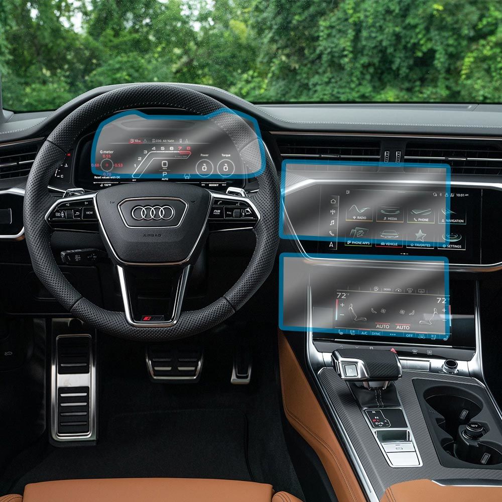 AUDI RS6 2021 MULTİMEDYA EKRAN PPF KAPLAMA