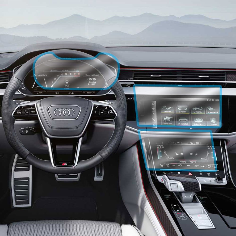 AUDI S8 2020 MULTİMEDYA EKRAN PPF KAPLAMA