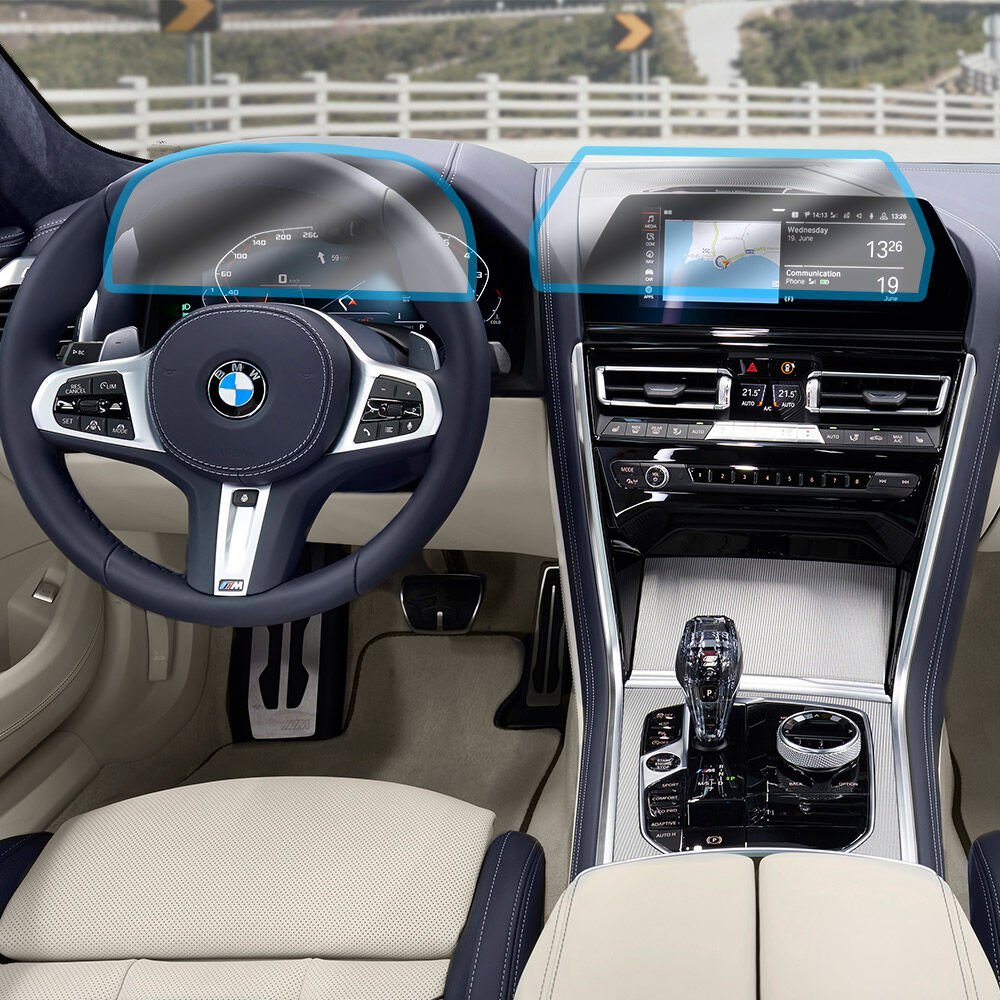 BMW 8 SERIES 2018 MULTİMEDYA EKRAN PPF KAPLAMA