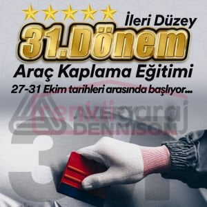 ARAÇ KAPLAMA ÖZEL EĞİTİM PAKETİ (İleri Düzey)